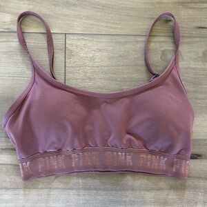 Victorias Secret Sports Bra Pink Small
